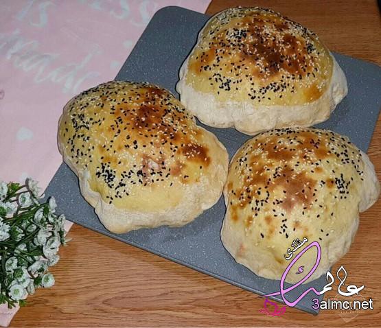 خبز الزبادي المنفوخ،طريقة عمل طريقة عمل خبز الزبادي،خبز الزبادي الطري 3almik.com_01_20_159