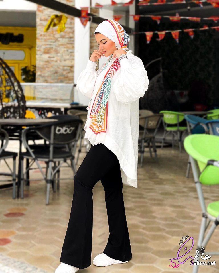 ملابس العيد للمحجبات ملابس محجبات للعيد 2023 3almik.com_02_23_168