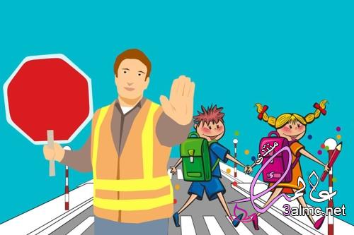 30 رسومات عن السلامة المرورية - منتدي عالمك