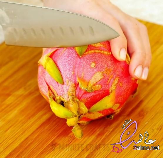     ,     How to cut and eat Dragon Fruit