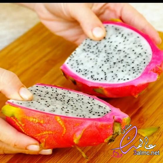     ,     How to cut and eat Dragon Fruit