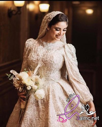 فساتين زفاف 2023 مصرية،بالصور.. أجمل فساتين زفاف 2023 3almik.com_16_22_165