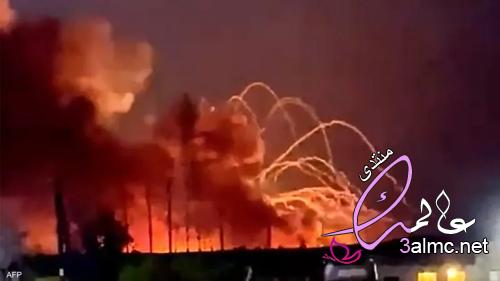 إخلاء قريتين روسيتين قرب حدود أوكرانيا بعد حريق "مرعب" 3almik.com_18_22_166