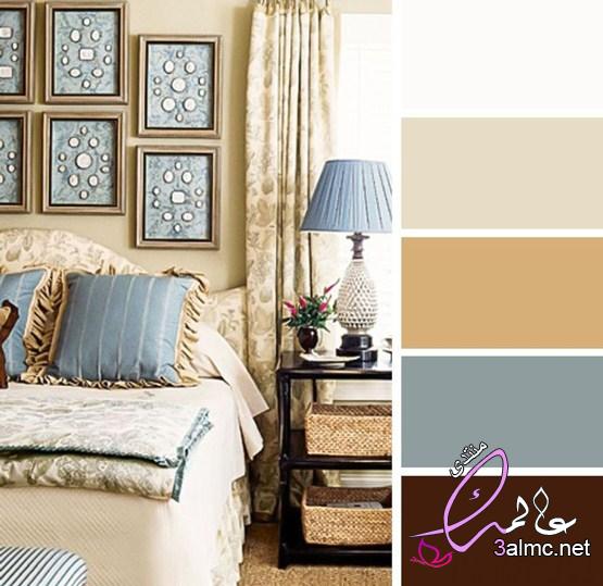 ألوان غرف نوم متناسقة بدرجات مثالية 2021