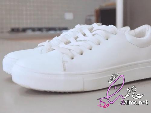 كيفية تنظيف الأحذية الرياضية البيضاء في 5 خطوات 3almik.com_24_22_164