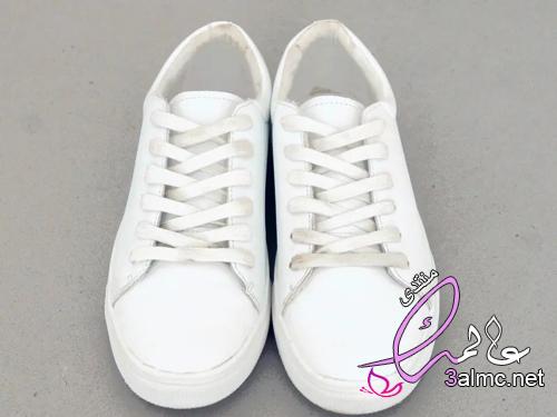 كيفية تنظيف الأحذية الرياضية البيضاء في 5 خطوات 3almik.com_24_22_164